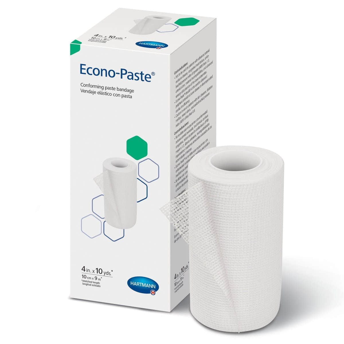 Econo Paste Impregnated Conforming Dressing - 418662_CS - 1 Econo Paste Impregnated Conforming Dressing - 418663_CS - 2