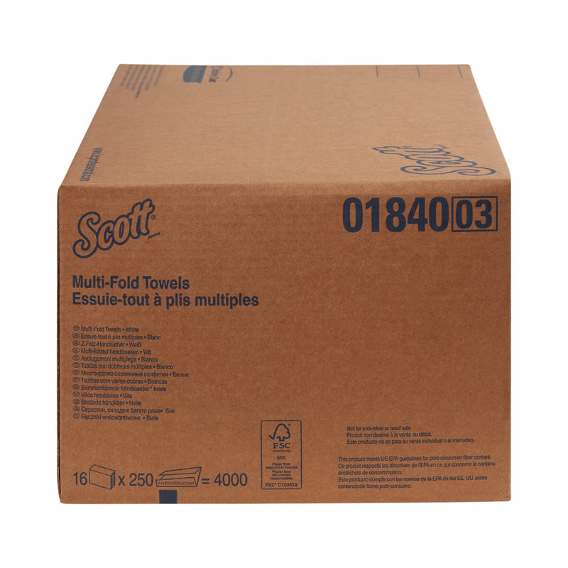 Scott Essential Multi-Fold Paper Towel -Case of 16 Scott Essential Multi-Fold Paper Towel -Case of 16