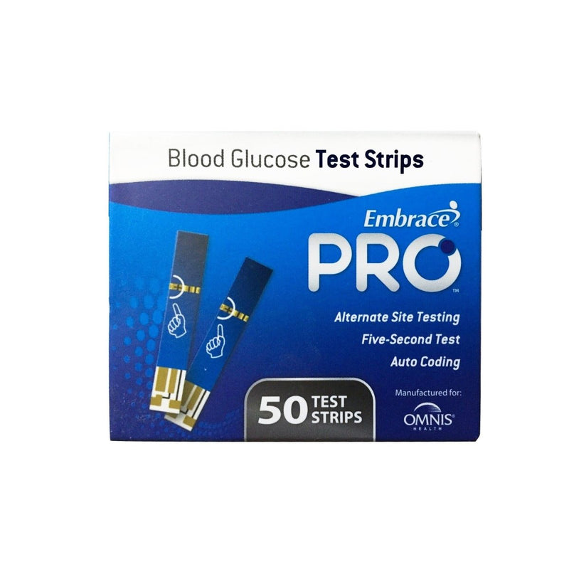 Embrace Blood Glucose Test Strips - 1034317_BX - 1 Embrace Blood Glucose Test Strips - 1034317_BX - 1