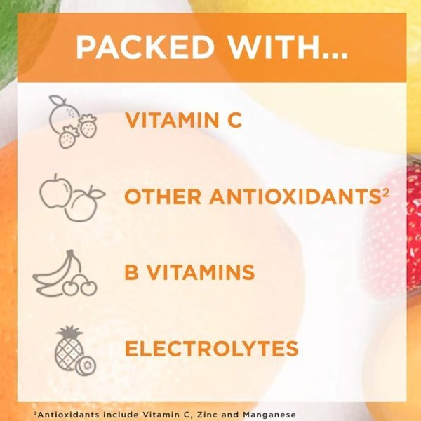 Emergen-C Super Orange Oral Supplement, 0.3 oz. Individual Packet - 783829_BX - 1 Emergen-C Super Orange Oral Supplement, 0.3 oz. Individual Packet - 783829_BX - 2