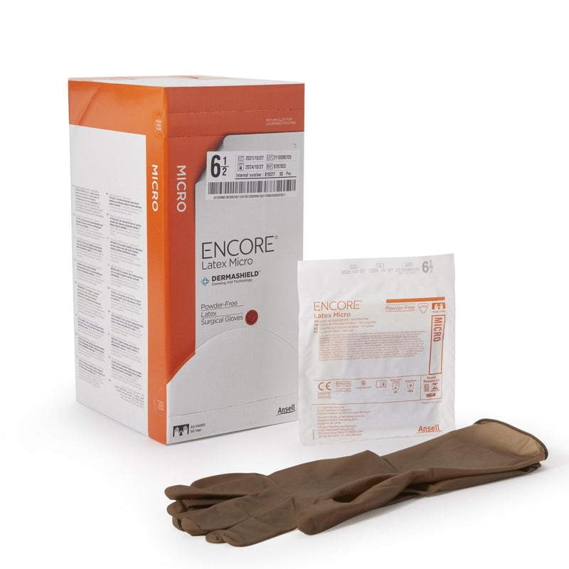 Encore Latex Micro Surgical Gloves - 362176_BX - 2 Encore Latex Micro Surgical Gloves - 362176_BX - 2