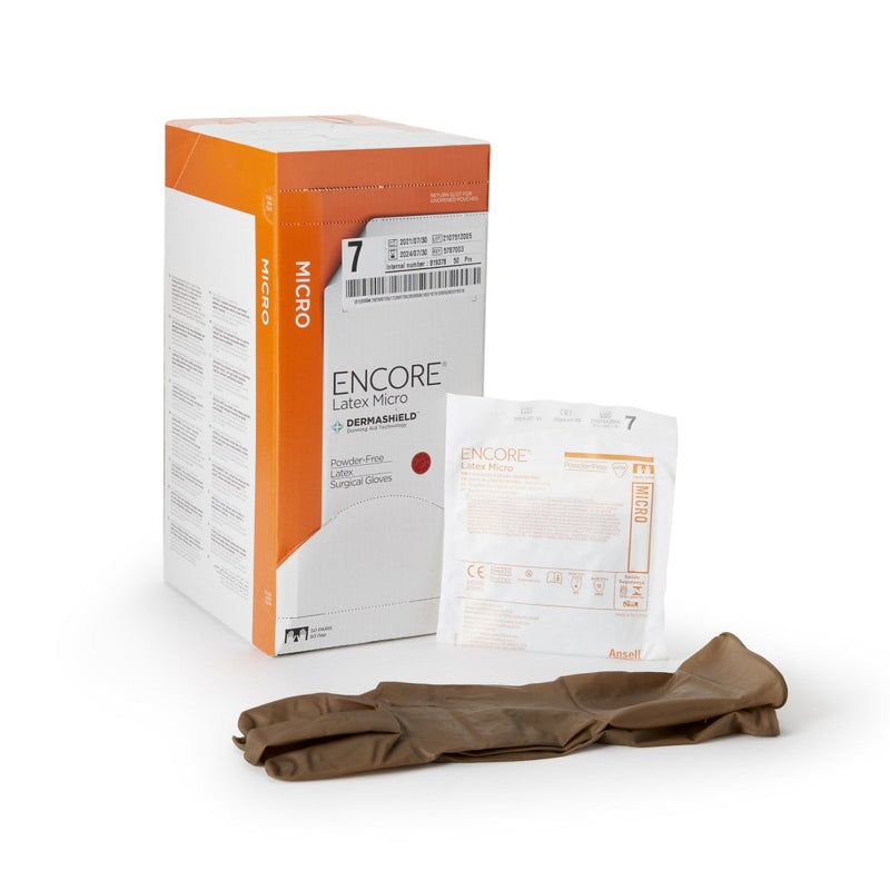 Encore Latex Micro Surgical Gloves - 362177_CS - 3 Encore Latex Micro Surgical Gloves - 362177_CS - 3