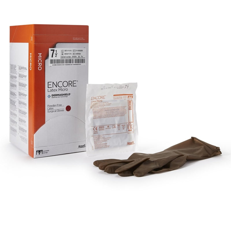 Encore Latex Micro Surgical Gloves - 362178_CS - 4 Encore Latex Micro Surgical Gloves - 362178_CS - 4