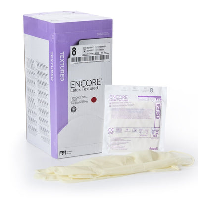 Encore Latex Textured Surgical Gloves - 221025_BX - 5 Encore Latex Textured Surgical Gloves - 221025_BX - 5