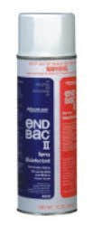 End Bac II Surface Disinfectant -Case of 12 End Bac II Surface Disinfectant - 408288_EA - 2