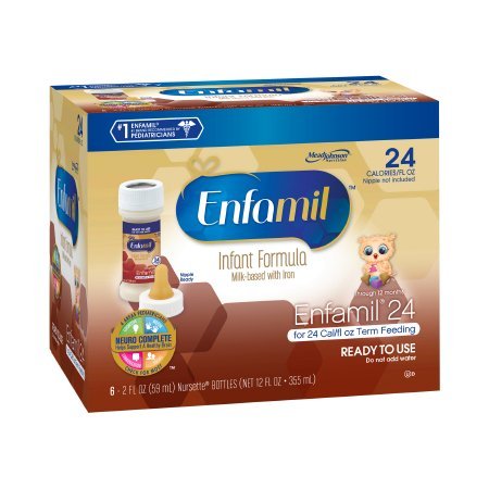 Enfamil 24 Calories Ready to Use Infant Formula, 2 oz. Bottles - 1099228_PK - 1 Enfamil 24 Calories Ready to Use Infant Formula, 2 oz. Bottles - 1099228_PK - 1