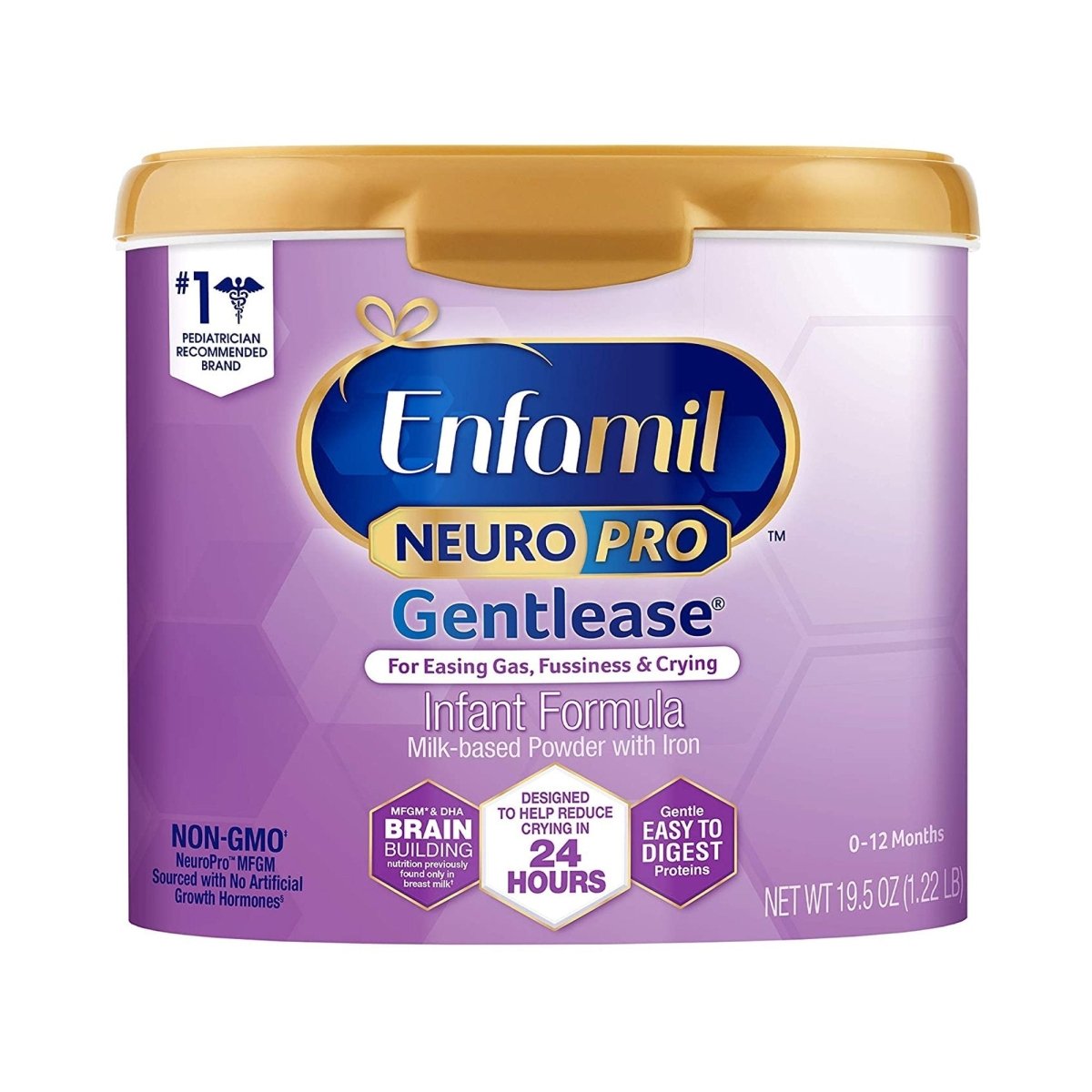 Enfamil NeuroPro Gentlease Infant Formula 19.5 oz. Canister Powder - 1201022_CS - 1 Enfamil NeuroPro Gentlease Infant Formula 19.5 oz. Canister Powder - 1201022_CS - 1