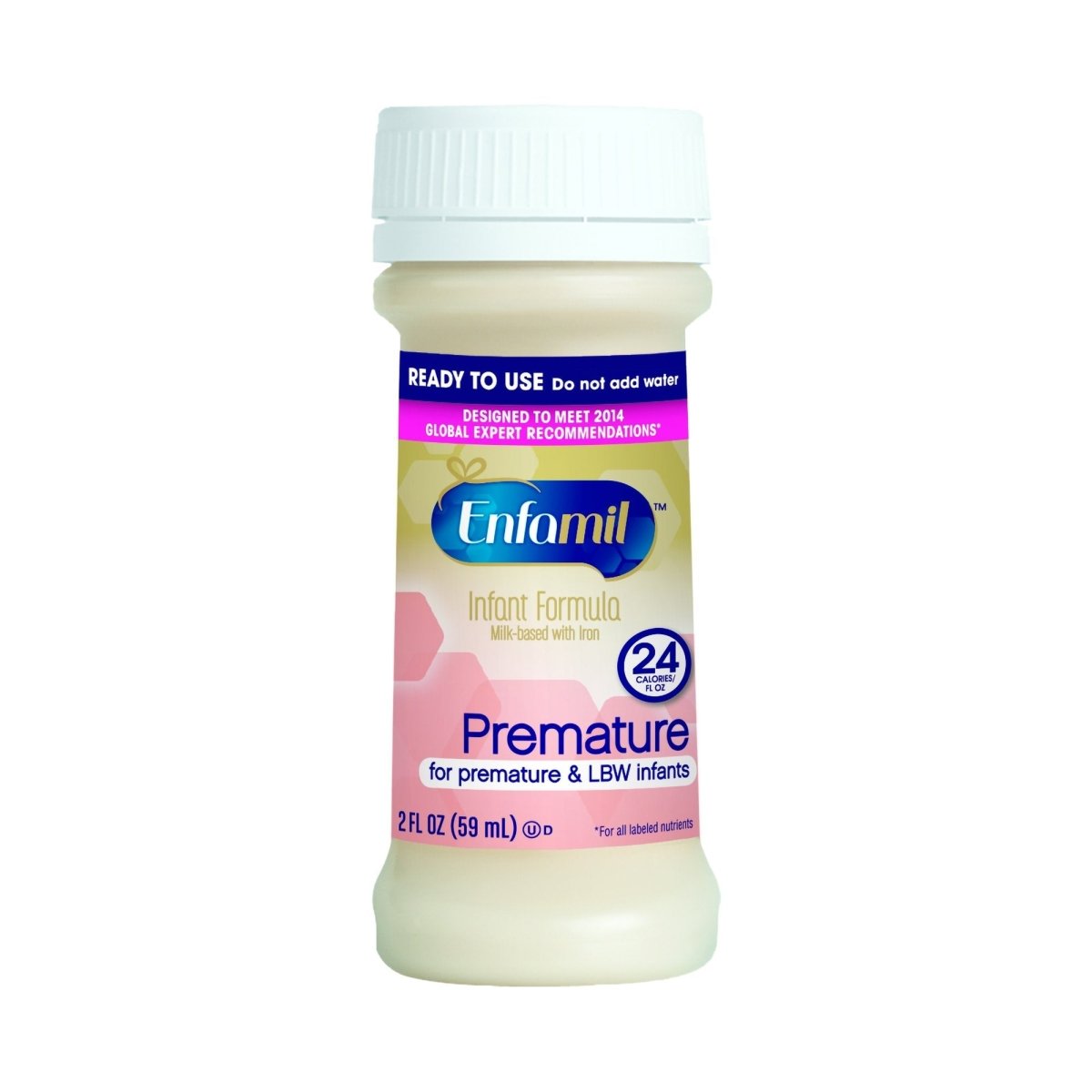 Enfamil Premature with Iron Ready to Use Infant Formula, 2 oz. Nursette Bottle - 995009_CS - 1 Enfamil Premature with Iron Ready to Use Infant Formula, 2 oz. Nursette Bottle - 995009_CS - 1