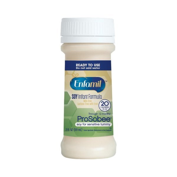 Enfamil ProSobee Ready to Use Infant Formula, 2 oz. Nursette Bottle - 994994_CS - 1 Enfamil ProSobee Ready to Use Infant Formula, 2 oz. Nursette Bottle - 994994_CS - 2