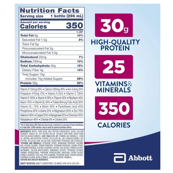 Ensure Complete Vanilla Flavor Ready to Use 10 oz. Bottle - 1195719_BT - 8 Ensure Complete Vanilla Flavor Ready to Use 10 oz. Bottle - 1195719_BT - 8