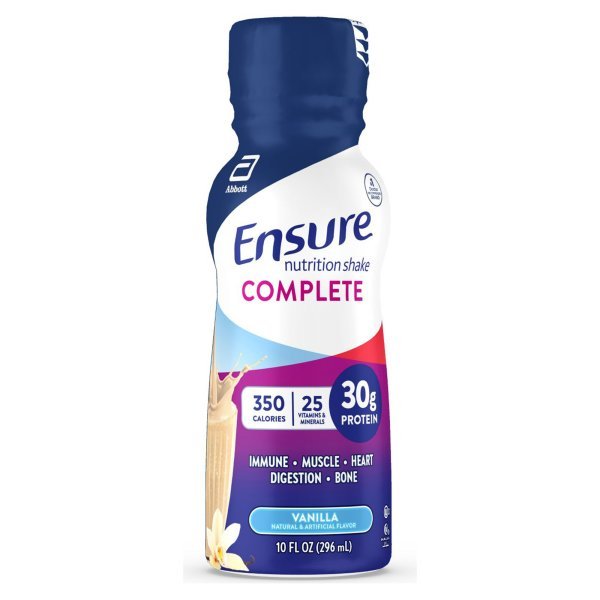Ensure Complete Vanilla Flavor Ready to Use 10 oz. Bottle - 1195719_BT - 1 Ensure Complete Vanilla Flavor Ready to Use 10 oz. Bottle - 1195719_BT - 1
