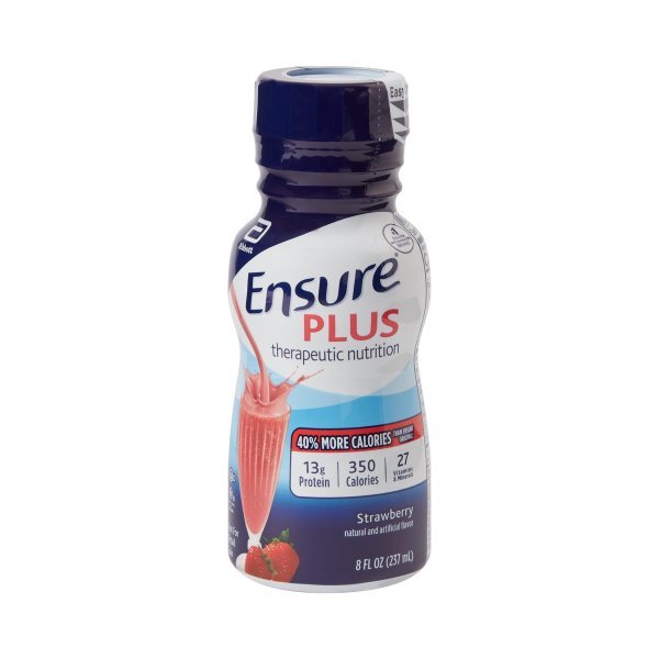 Ensure Plus Therapeutic Nutritional Shake 8 oz. Bottle - 518433_CS - 2 Ensure Plus Therapeutic Nutritional Shake 8 oz. Bottle - 518433_CS - 2