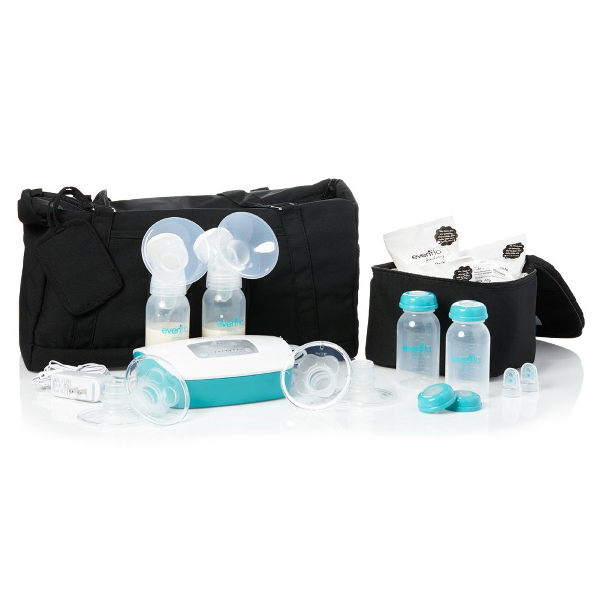 Evenflo Advanced Deluxe Double Electric Breast Pump Kit - 1143881_EA - 1 Evenflo Advanced Deluxe Double Electric Breast Pump Kit - 1143881_EA - 1