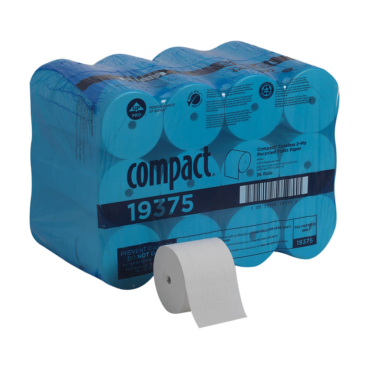 compact Toilet Tissue -Case of 18000 compact Toilet Tissue -Case of 36000