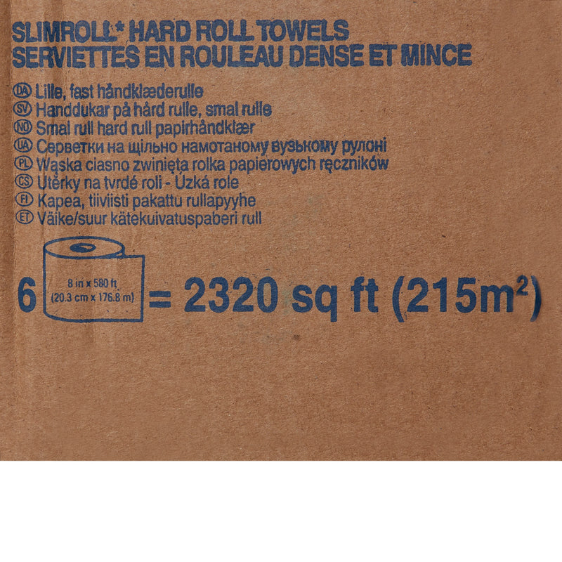 Scott Control Slimroll White Paper Towel, 8 Inch x 580 Foot, 6 Rolls per Case -Case of 6 Scott Control Slimroll White Paper Towel, 8 Inch x 580 Foot, 6 Rolls per Case -Case of 6