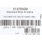 McKesson Blood Pressure Unit Inflation Bulb and Valve -Each McKesson Blood Pressure Unit Inflation Bulb and Valve -Each