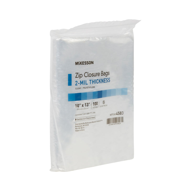 McKesson Zip Closure Bag, 10 X 13 Inches -Box of 1 McKesson Zip Closure Bag, 10 X 13 Inches -Box of 1