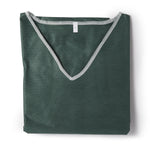 Graham Medical Scrub Shirt Without Pockets Short Sleeve, Large, Green -Case of 30 Graham Medical Scrub Shirt Without Pockets Short Sleeve, Large, Green -Case of 30