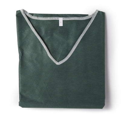 Graham Medical Scrub Shirt Without Pockets Short Sleeve, Large, Green -Case of 30 Graham Medical Scrub Shirt Without Pockets Short Sleeve, Large, Green -Case of 30
