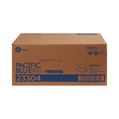 Pacific Blue Basic Paper Towel, 250 per Pack, 16 Packs per Case -Case of 16 Pacific Blue Basic Paper Towel, 250 per Pack, 16 Packs per Case -Case of 16