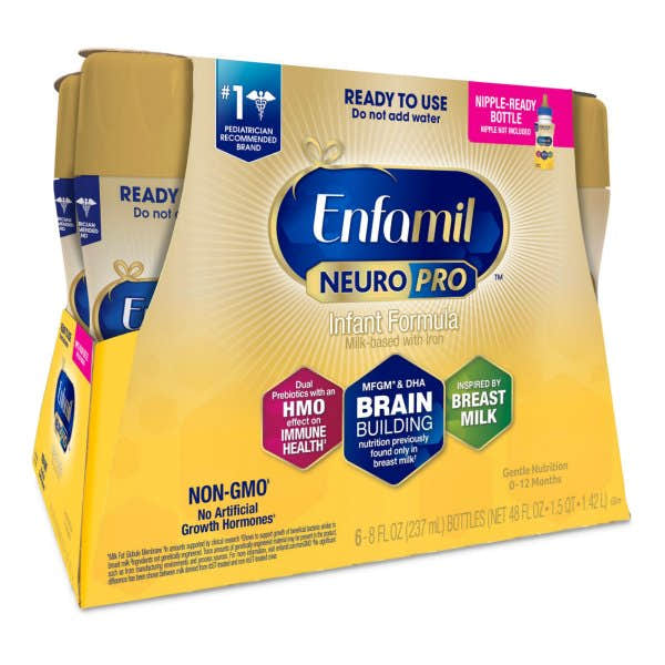 Enfamil NeuroPro Ready to Use Formula 8oz Bottles Enfamil NeuroPro Ready to Use Formula 8oz Bottles