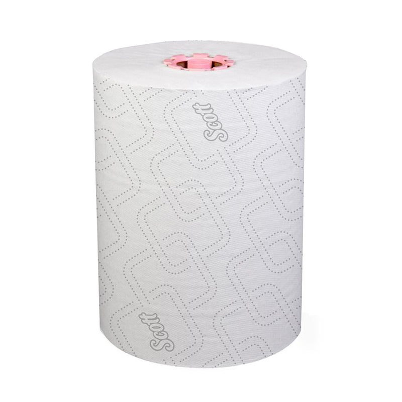 Scott Control Slimroll White Paper Towel, 8 Inch x 580 Foot, 6 Rolls per Case -Case of 6 Scott Control Slimroll White Paper Towel, 8 Inch x 580 Foot, 6 Rolls per Case -Case of 6