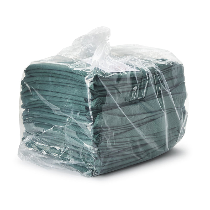 Graham Medical Scrub Shirt Without Pockets Short Sleeve, Medium, Green -Case of 30 Graham Medical Scrub Shirt Without Pockets Short Sleeve, Medium, Green -Case of 30