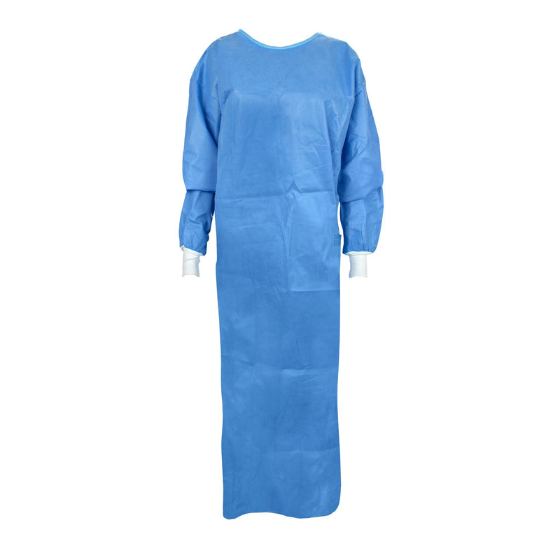 Cypress Non-Reinforced Surgical Gown with Towel, X-Large Blue -Case of 28 Cypress Non-Reinforced Surgical Gown with Towel, X-Large Blue -Case of 28