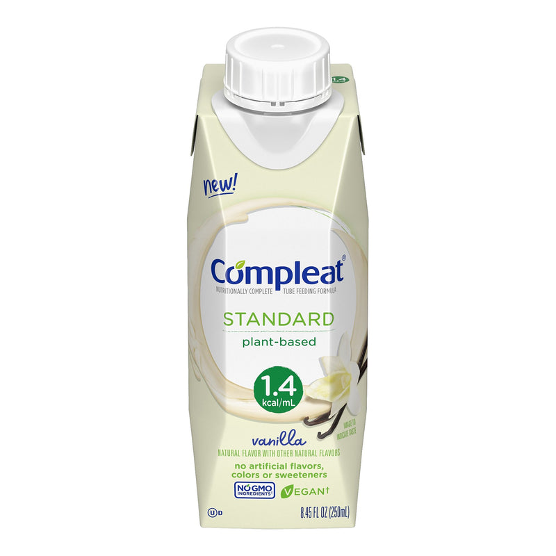Compleat Oral Supplement / Tube Feeding Formula Standard 1.4 Cal, Ready to Use 8.45 oz. Carton -Case of 24 Compleat Oral Supplement / Tube Feeding Formula Standard 1.4 Cal, Ready to Use 8.45 oz. Carton -Case of 24