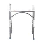 McKesson Steel Bariatric Folding Walker, 32½ – 39 Inch Height -Case of 2 McKesson Steel Bariatric Folding Walker, 32½ – 39 Inch Height -Case of 2