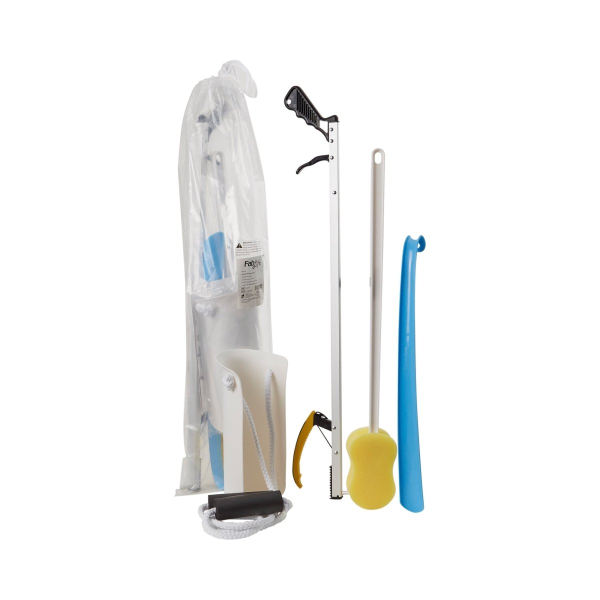FabLife Hip Kit with 26 Inch Reacher and 18 Inch Plastic Shoehorn - 814424_EA - 1 FabLife Hip Kit with 26 Inch Reacher and 18 Inch Plastic Shoehorn - 814424_EA - 1