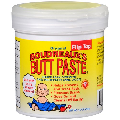 Boudreaux's Original Butt Paste Diaper Rash Treatment Boudreaux's Butt Paste Diaper Rash Treatment 16 oz. Jar