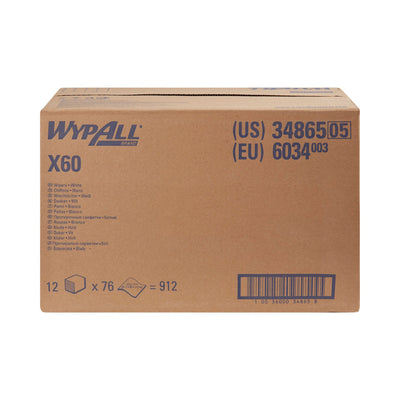 WypAll X60 Task Wipe, ¼ Fold -Case of 1 WypAll X60 Task Wipe, ¼ Fold -Case of 1