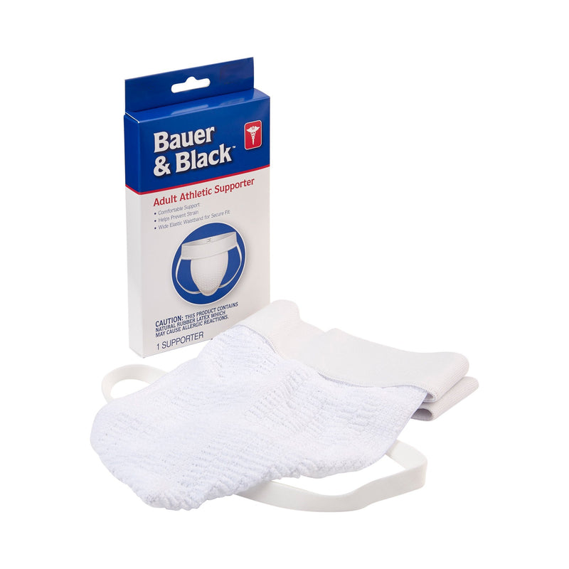 Bauer & Black Adult Athletic Supporter, Small -Case of 48 Bauer & Black Adult Athletic Supporter, Small -Case of 48