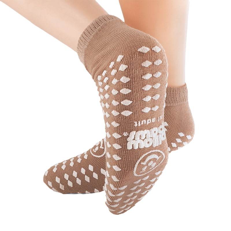 Pillow Paws Ankle High Double Imprint Terries Slipper Socks, X-Large -Case of 48 Pillow Paws Ankle High Double Imprint Terries Slipper Socks, X-Large -Case of 48
