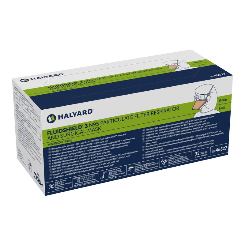 FluidShield Particulate Respirator / Surgical Mask - 286250_EA - 14 FluidShield Particulate Respirator / Surgical Mask - 286250_EA - 14