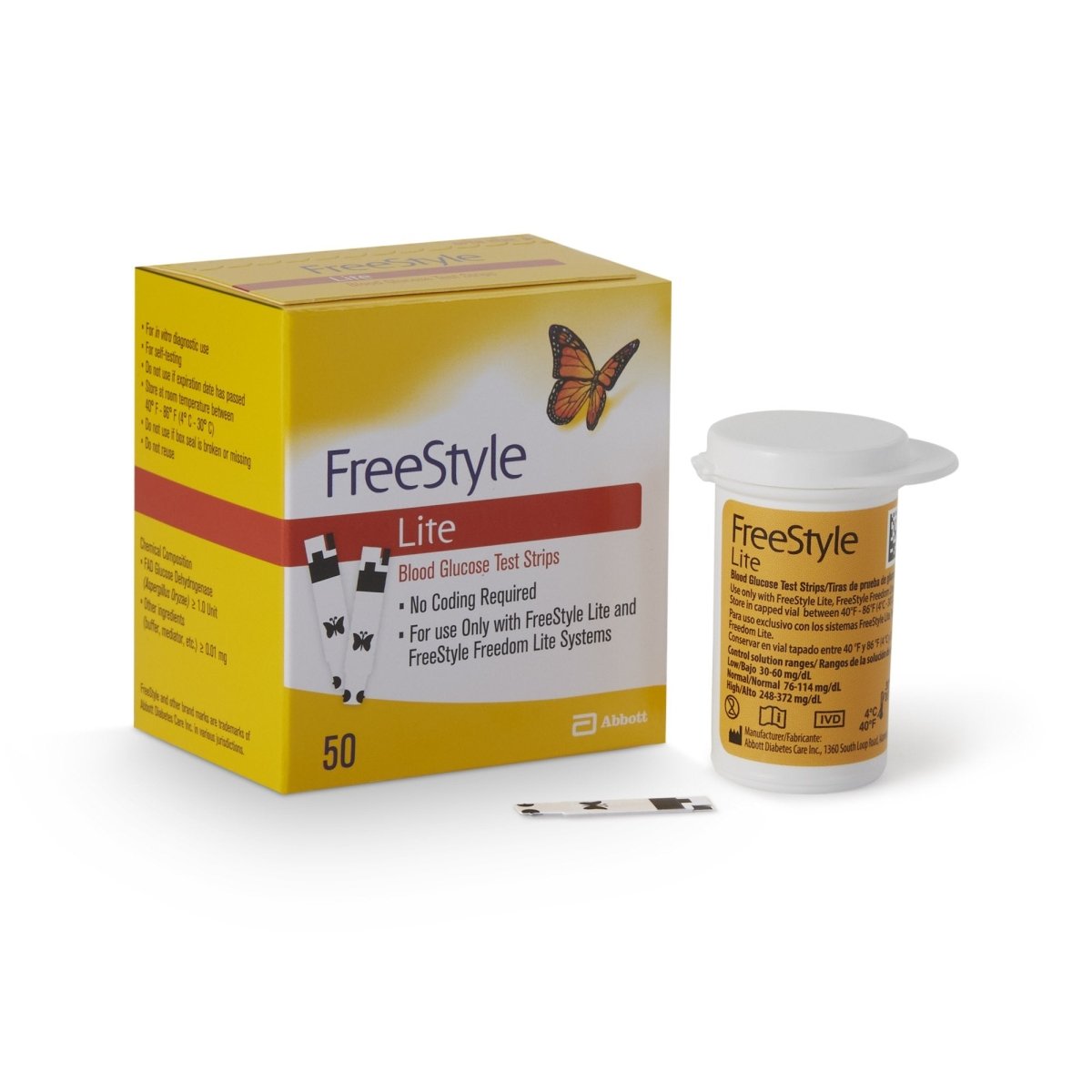 FreeStyle Lite Blood Glucose Test Strips - 632454_BX - 1 FreeStyle Lite Blood Glucose Test Strips - 632454_BX - 1