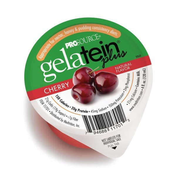 Gelatein Plus Cherry Oral Supplement, 4 oz. Cup - 1010081_CS - 1 Gelatein Plus Cherry Oral Supplement, 4 oz. Cup - 1010081_CS - 1