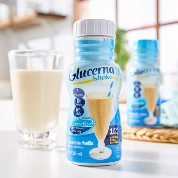 Glucerna Shake Ready to Use 8 oz. Bottles - 649274_PK - 4 Glucerna Shake Ready to Use 8 oz. Bottles - 649275_CS - 10
