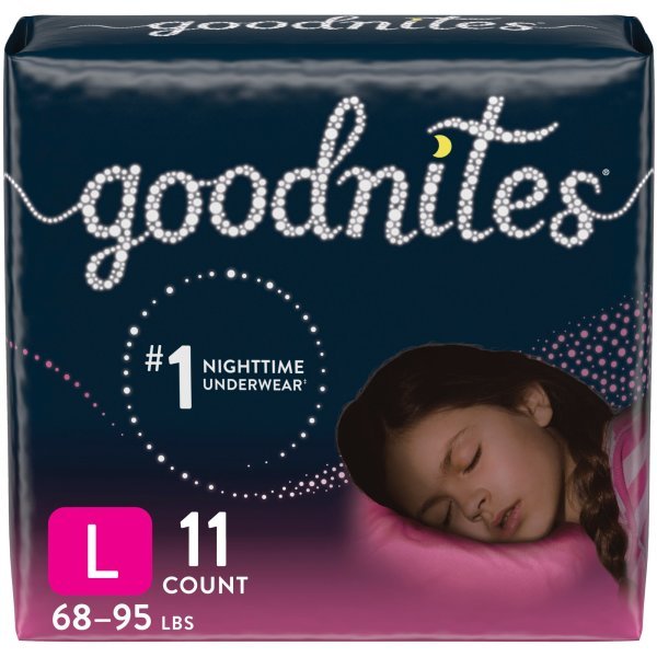 GoodNites Absorbent Underwear - 1184211_PK - 9 GoodNites Absorbent Underwear - 1184211_PK - 9