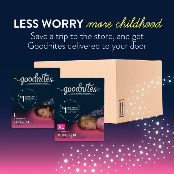 GoodNites Absorbent Underwear - 883230_CS - 15 GoodNites Absorbent Underwear - 883230_CS - 15