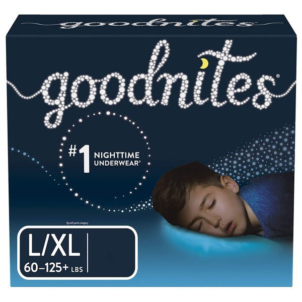 GoodNites Absorbent Underwear - 1184206_CS - 19 GoodNites Absorbent Underwear - 1184206_CS - 19