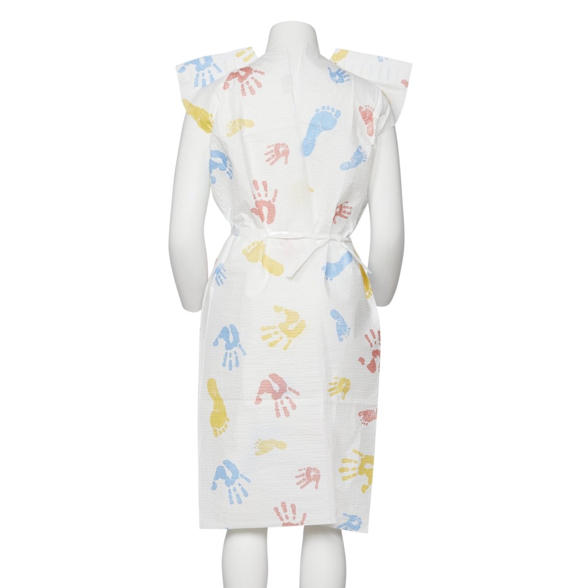 Graham Medical Products Pediatric Exam Gown, Tiny Tracks Print -Case of 50 Graham Medical Products Pediatric Exam Gown - 473089_CS - 2