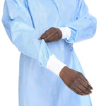 Halyard Basics Non-Reinforced Surgical Gown with Towel - 654134_EA - 11