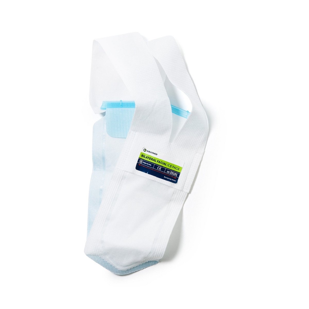 Halyard Bilateral Facial Ice Bag, 5 x 12 Inch - 233637_CS - 1 Halyard Bilateral Facial Ice Bag - 233637_BX - 2