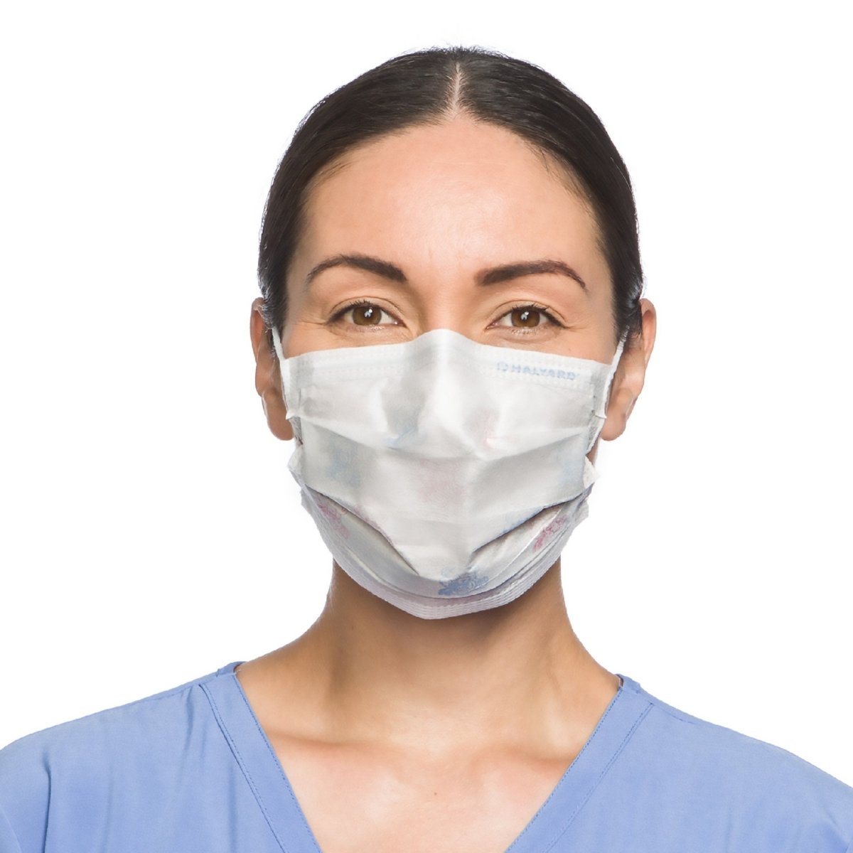 Halyard Procedure Mask, Pleated, One Size Fits Most, Yellow, Non-Sterile - 233680_BX - 1 Halyard Procedure Mask, Pleated, One Size Fits Most, Yellow, Non-Sterile - 233680_BX - 1