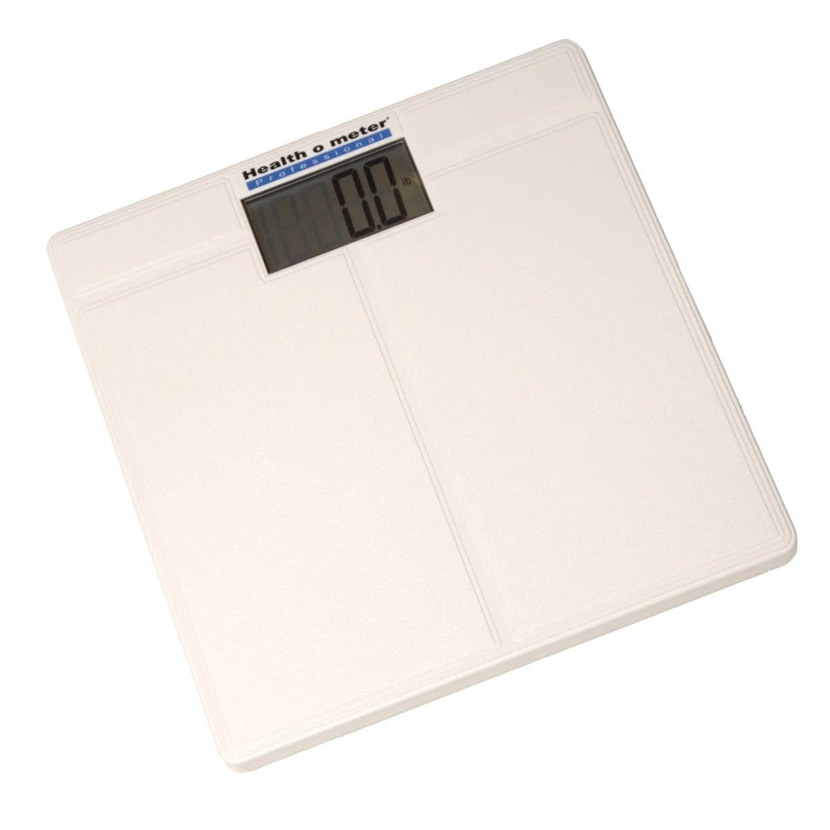 Health O Meter Digital LCD Display Floor Scale 397lbs Capacity, White -Case of 4 Health O Meter Digital LCD Display Floor Scale 397lbs Capacity - 687509_EA - 2