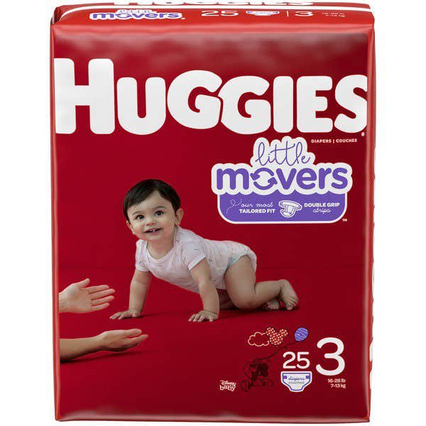 Huggies Little Movers Diapers - 1128667_CS - 1 Huggies Little Movers Diapers - 1128667_CS - 1