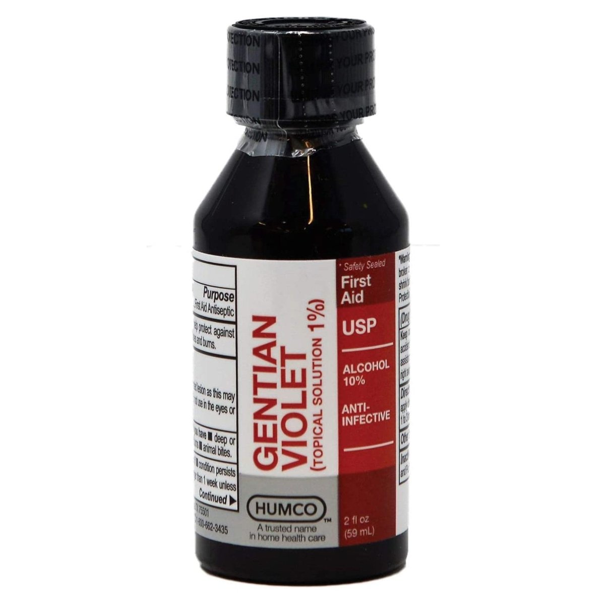 Humco Gentian Violet First Aid Antibiotic - 713309_EA - 1 Humco Gentian Violet First Aid Antibiotic - 713309_EA - 1