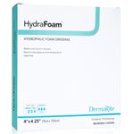 HydraFoam Nonadhesive without Border Foam Dressing, 4 x 4¼ Inch - 719722_BX - 1